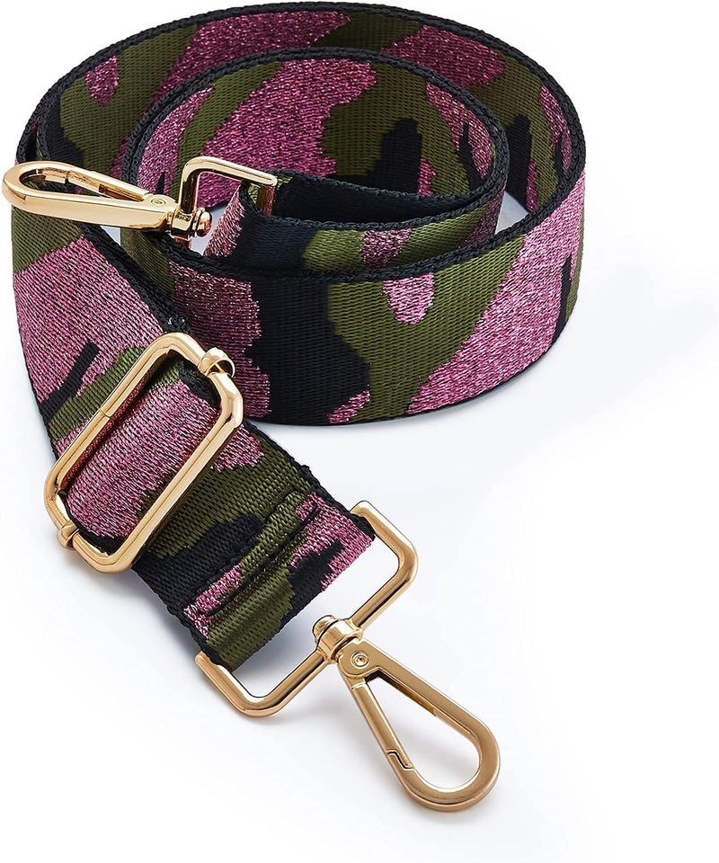S-Jacorry Purse Strap Replacement Crossbody Wide Shoulder Strap Adjustable Canvas Straps Handbag Strap Replacement Belts - Image 5